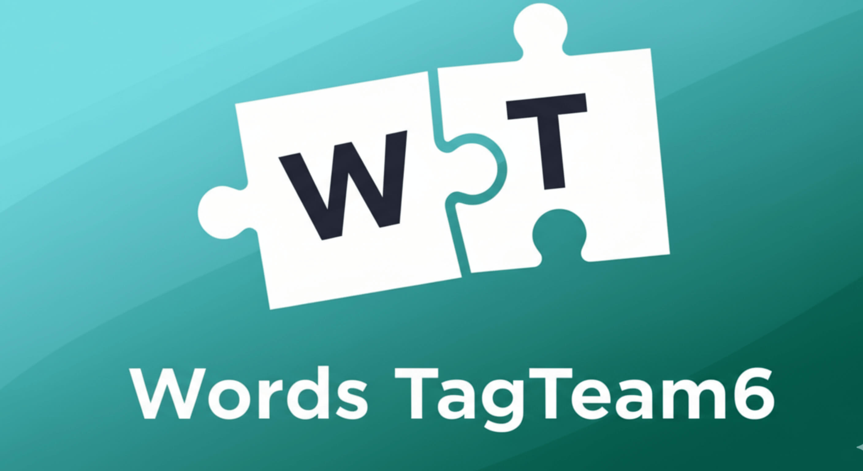 TagTeam 6 — Two-Player 6-Letter Relay